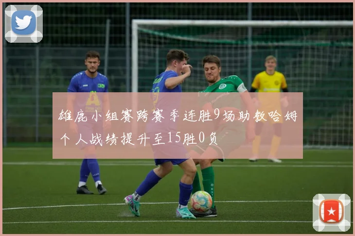 雄鹿小组赛跨赛季连胜9场助教哈姆个人战绩提升至15胜0负