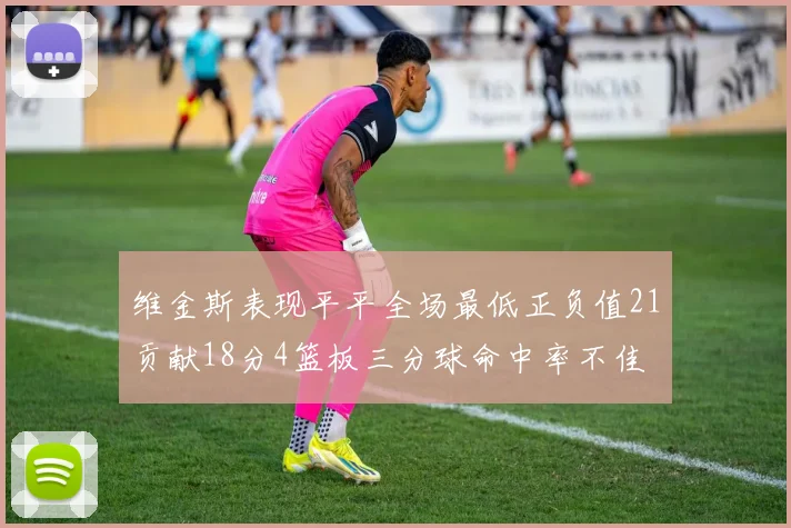 维金斯表现平平全场最低正负值21贡献18分4篮板三分球命中率不佳