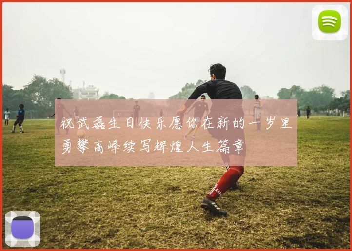 祝武磊生日快乐愿你在新的一岁里勇攀高峰续写辉煌人生篇章